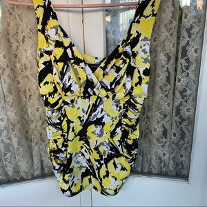 Women’s sized medium INC ruched halter top.